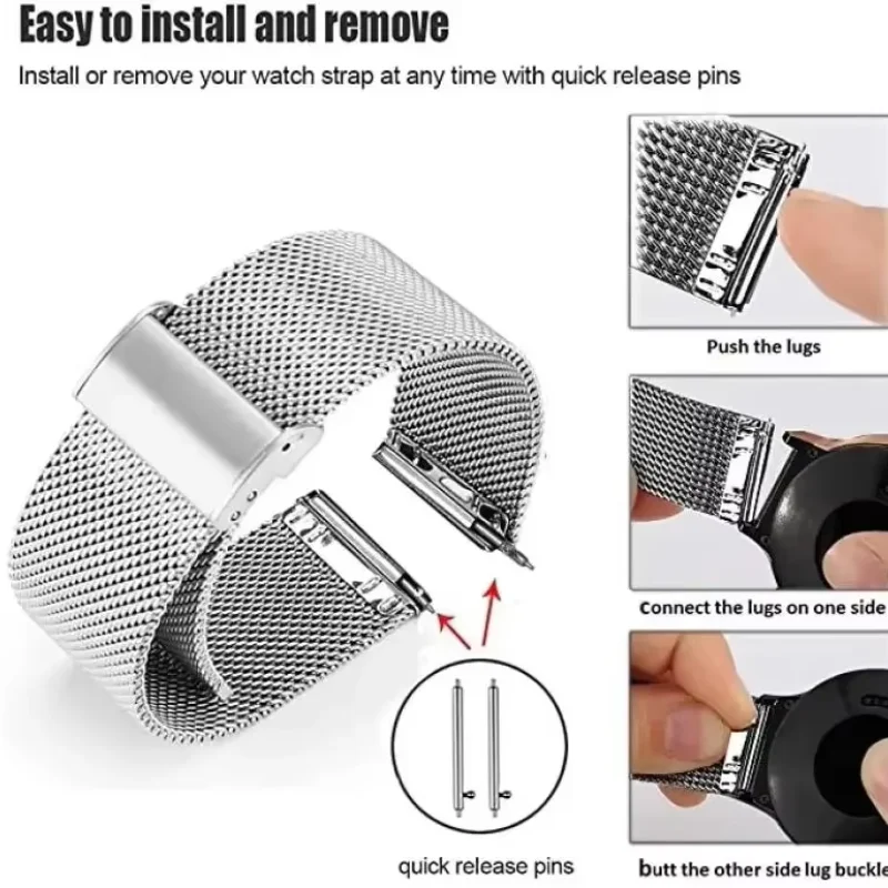 18mm Magnetic Milanese Bracele - Milanese Loop Magnetic incelemesi ve fiyatı