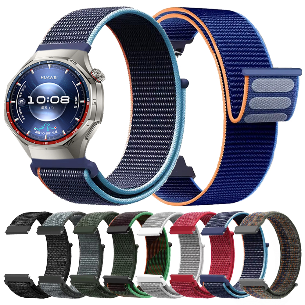 Nylon Loop Watchband For HUAWE - Sport Loop Velcro incelemesi ve fiyatı