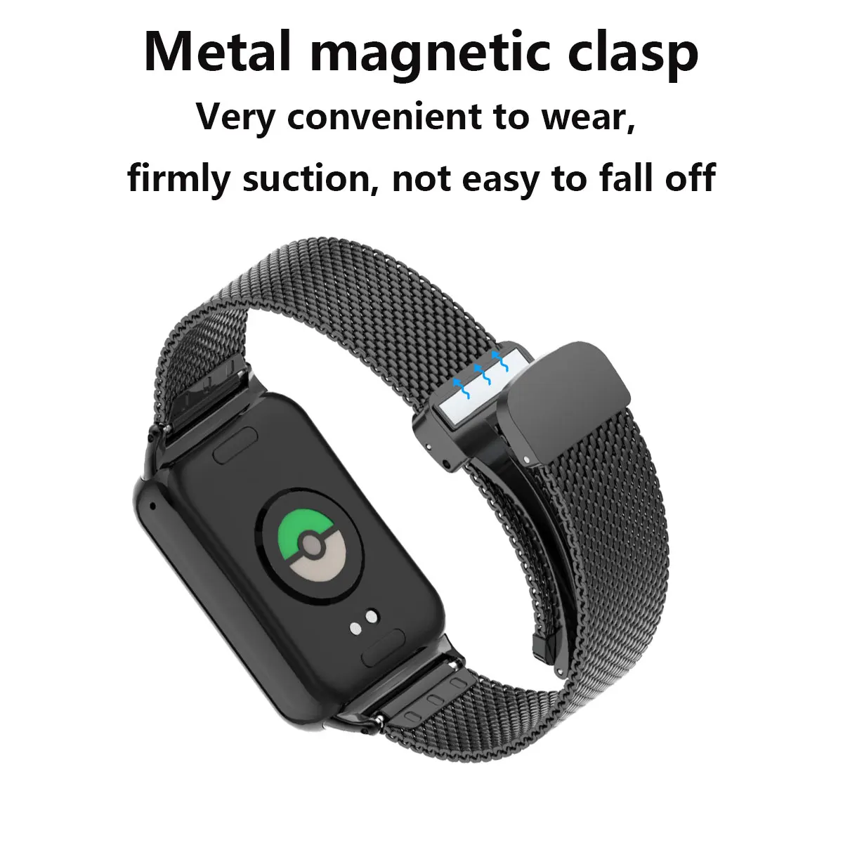 Suitable for Xiaomi band 8pro  - Mesh Strap Metal incelemesi ve fiyatı