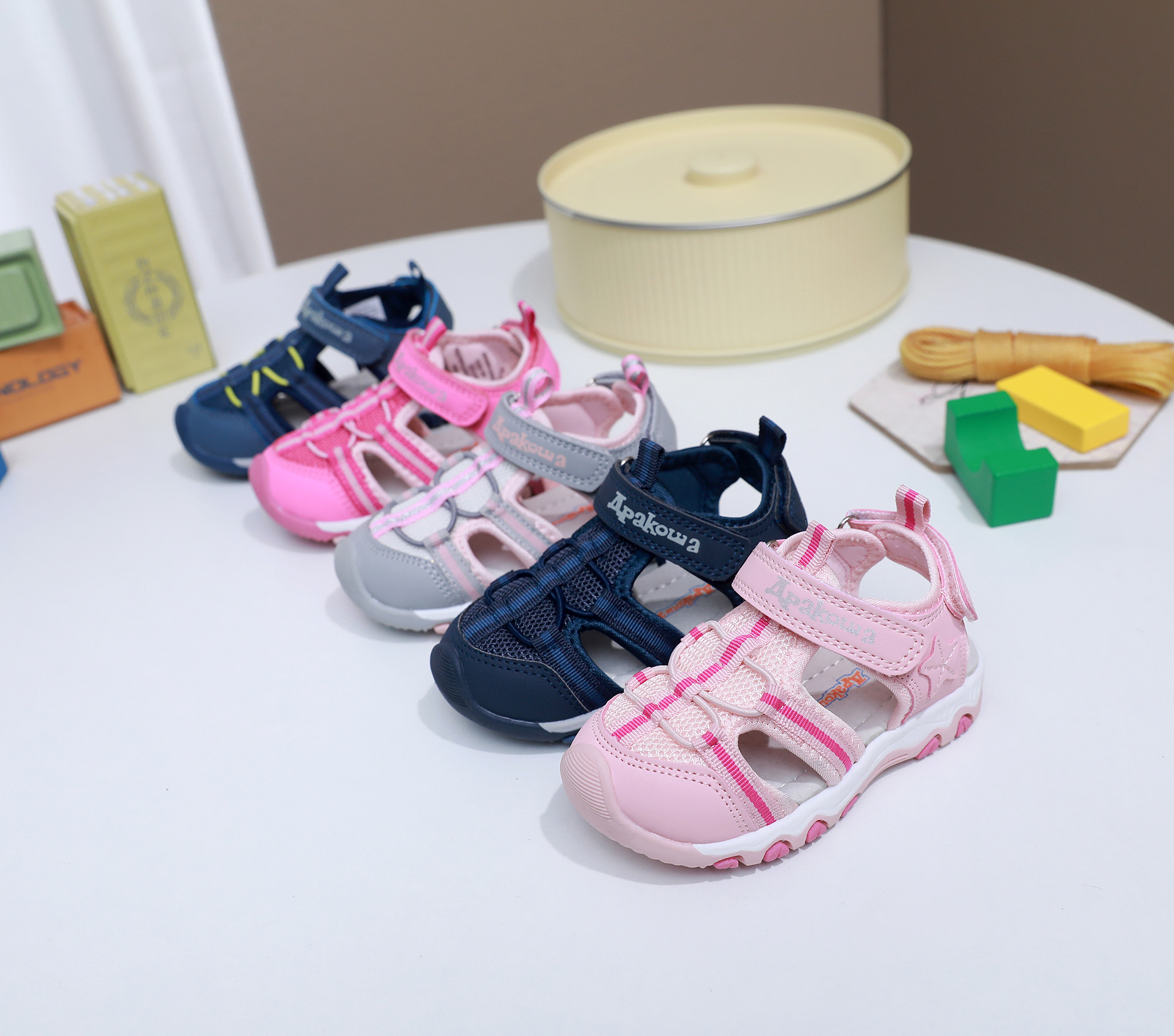 New Summer Children's Closed-T - Sport Loop Velcro incelemesi ve fiyatı