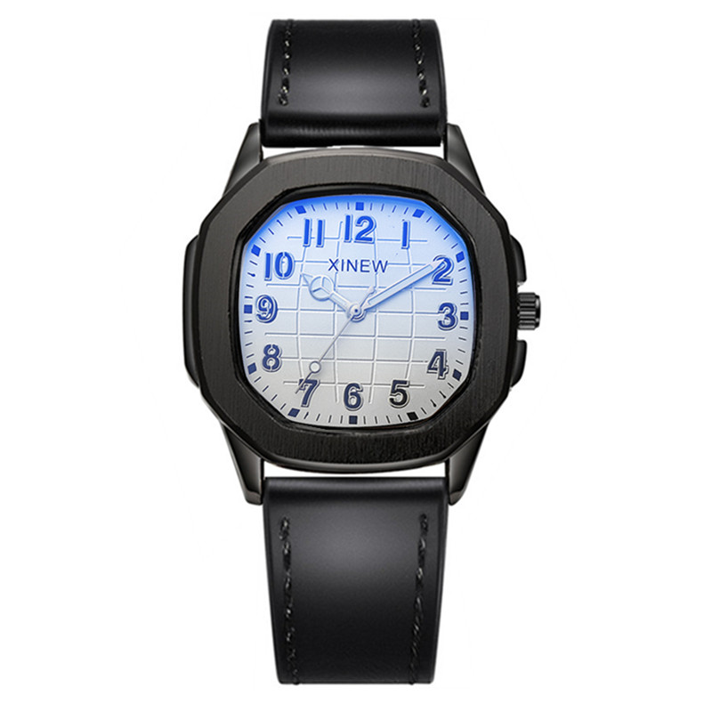1pc / lot Original XINEW Brand - Leather Watch Band Men incelemesi ve fiyatı