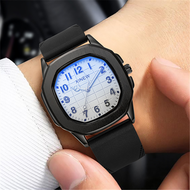 1pc / lot Original XINEW Brand - Leather Watch Band Men incelemesi ve fiyatı