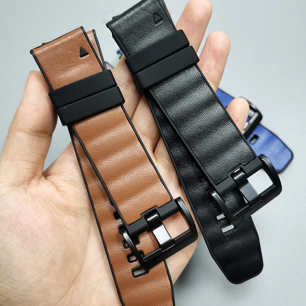 Quick Fit 22mm 26mm Leather+Si - Leather Strap Quick Release incelemesi ve fiyatı