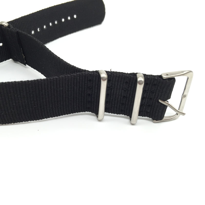 Black Nylon Strap for 16mm 18m - Nato Strap Nylon incelemesi ve fiyatı