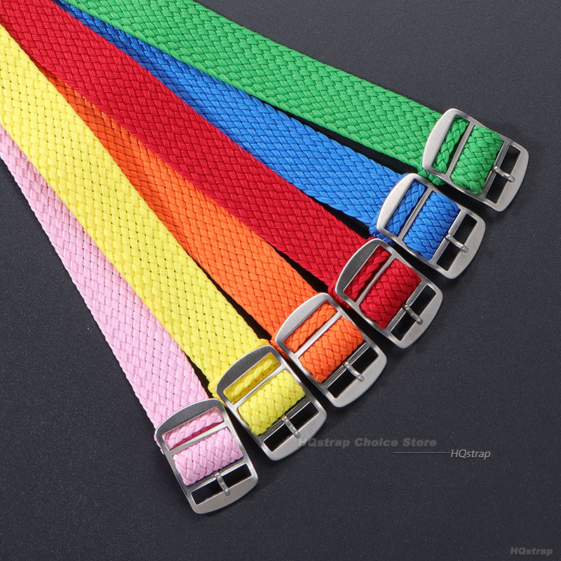 16mm 18mm 20mm 22mm Strap for  - Perlon Strap Woven incelemesi ve fiyatı