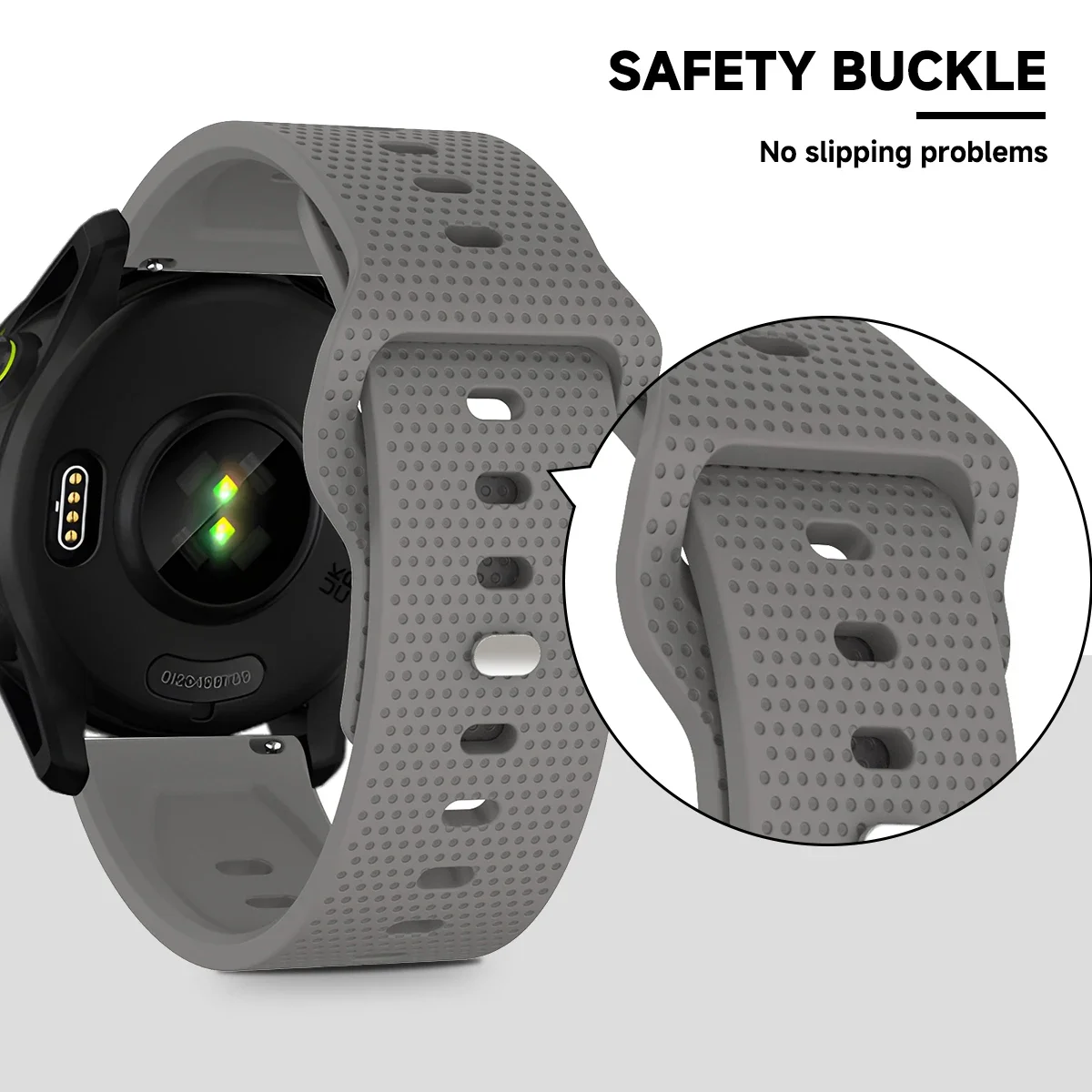 20mm 22mm Silicone Watch Strap - Silicone Watch Band 22Mm incelemesi ve fiyatı