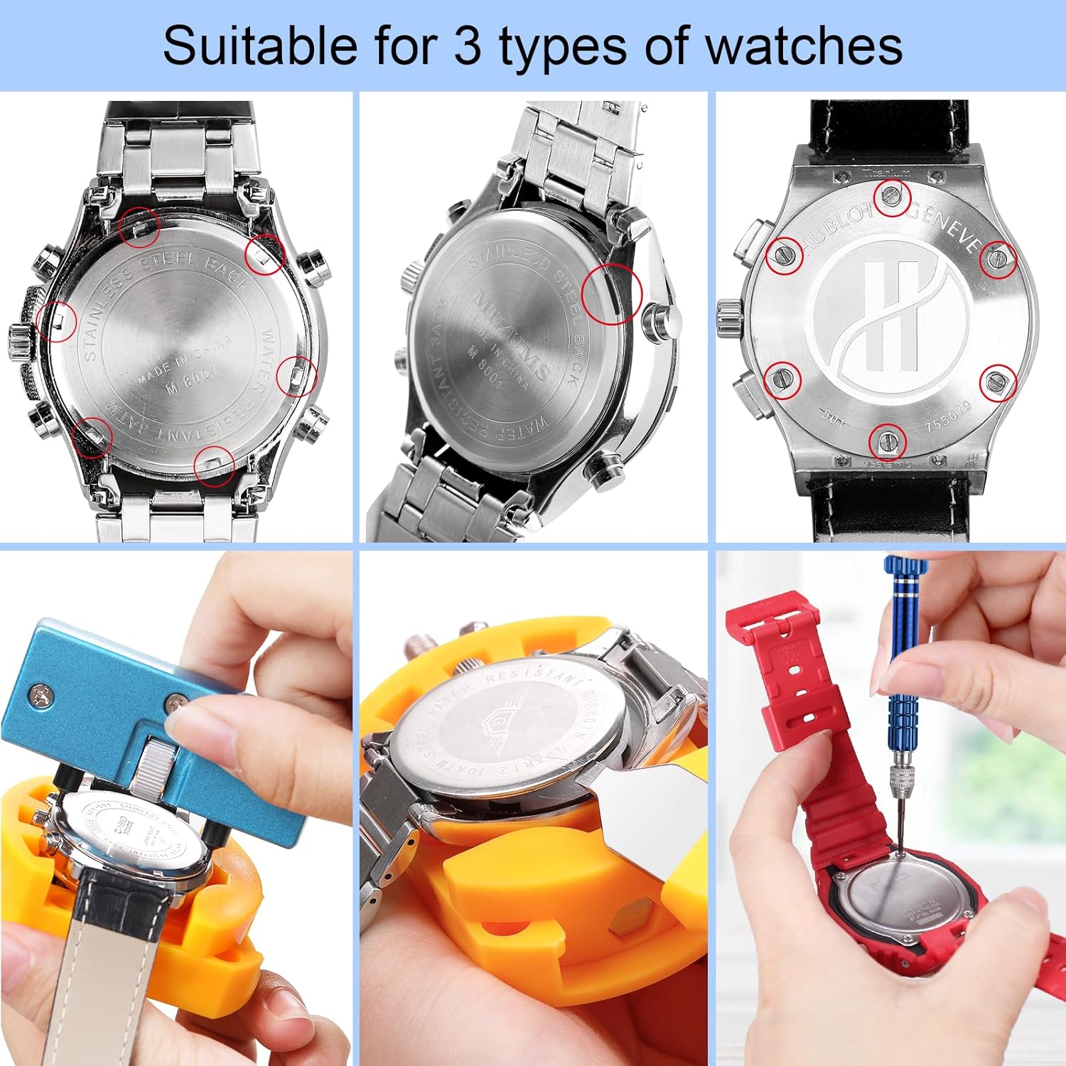 32 pcs Watch Battery Replaceme - Spring Bar Tool Set incelemesi ve fiyatı