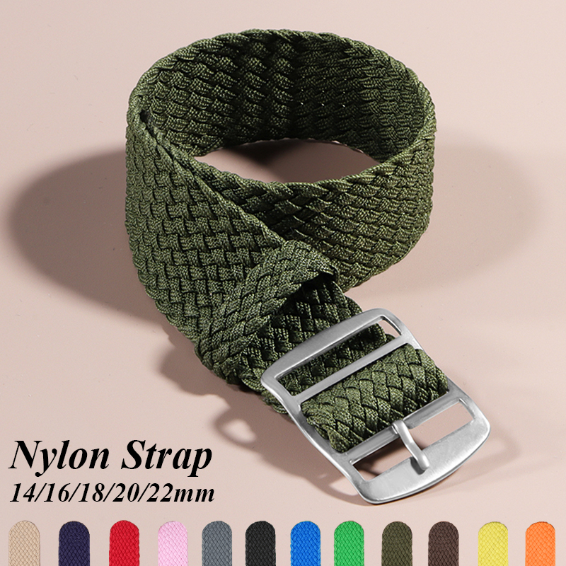 16mm 18mm 20mm 22mm Nylon Canv - Perlon Strap Woven incelemesi ve fiyatı