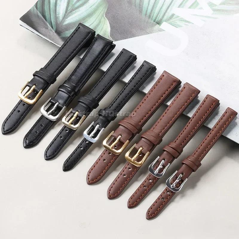 PU Leather Strap 10mm 12mm 14m - Suede Strap Watch incelemesi ve fiyatı