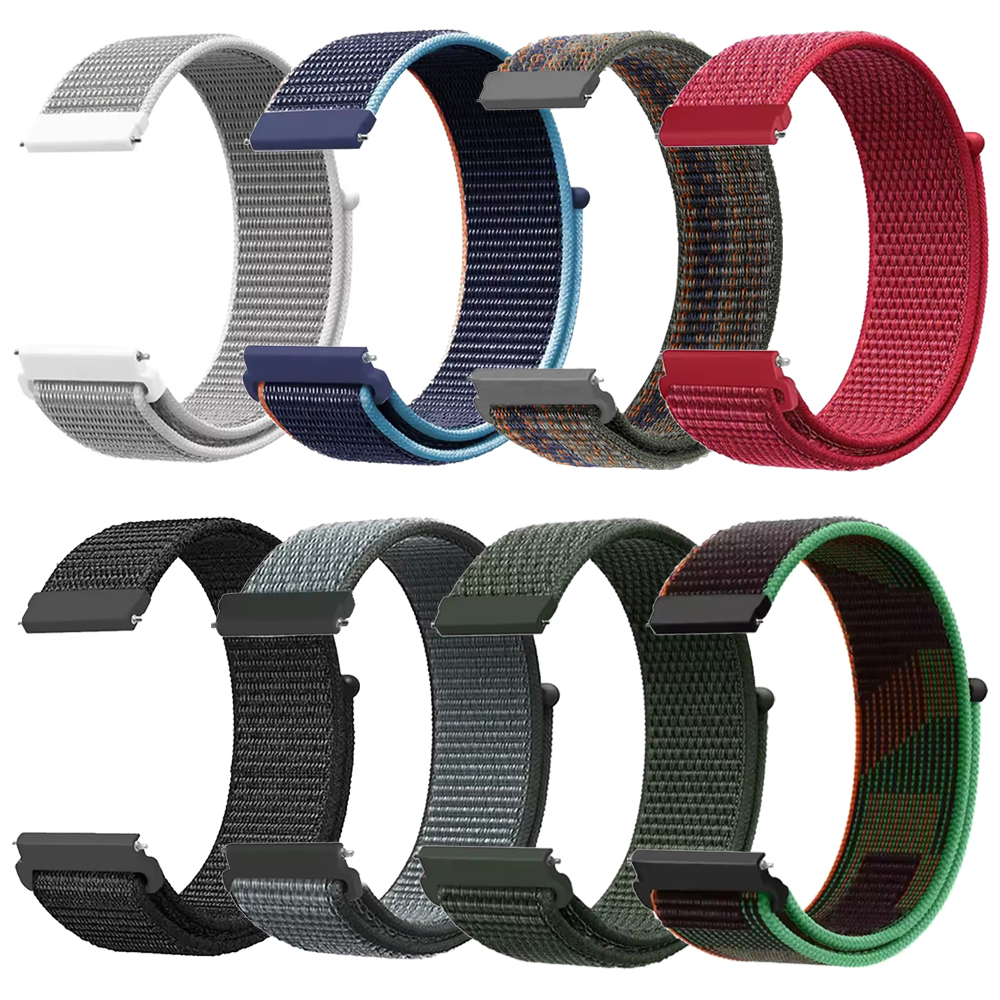 2Pcs 22mm Nylon Sport Strap Fo - Sport Loop Velcro incelemesi ve fiyatı