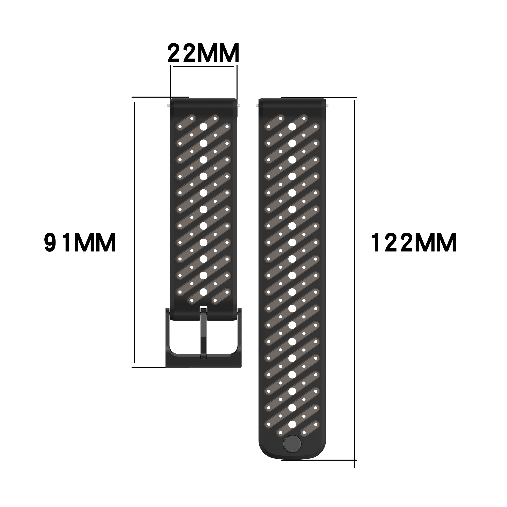 Silicone Sports Band For Suunt - Silicone Watch Band 22Mm incelemesi ve fiyatı