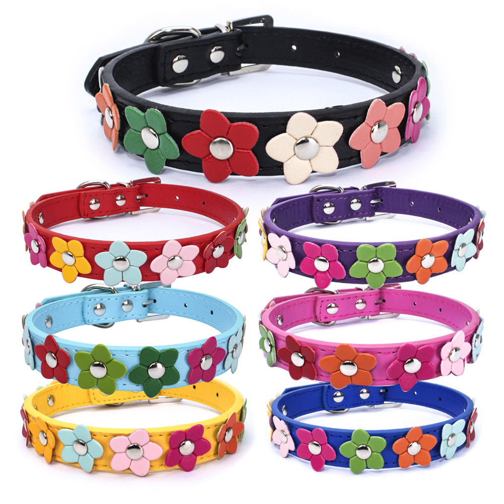 Pu Leather Colorful Flower Stu - Leather Strap Quick Release incelemesi ve fiyatı
