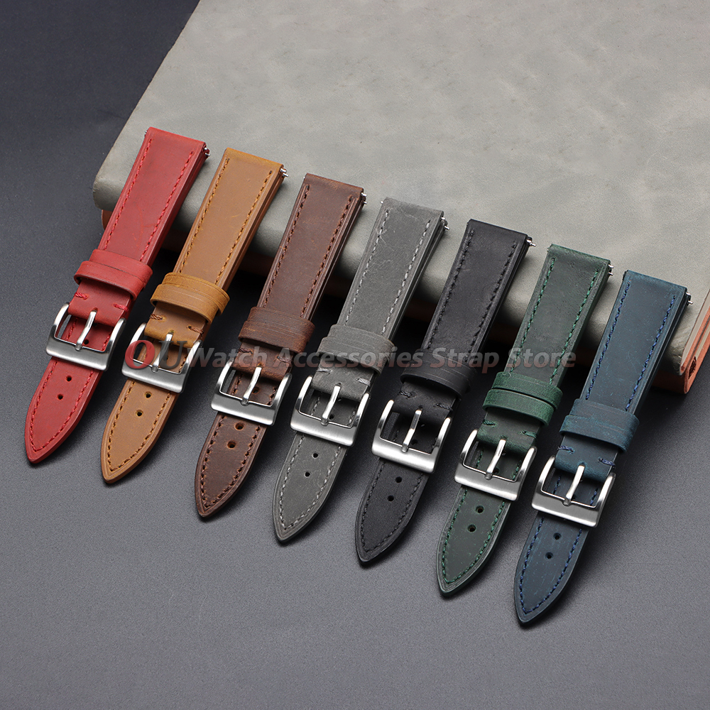 18mm 19mm 20mm 21mm 22mm 24mm  - Leather Strap Quick Release incelemesi ve fiyatı