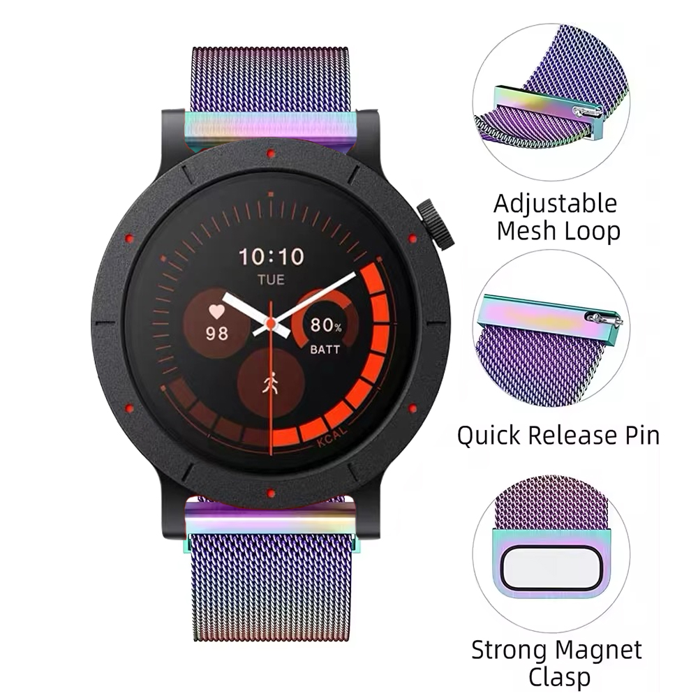 20/22mm Metal Milanese Loop Ba - Milanese Loop Magnetic incelemesi ve fiyatı