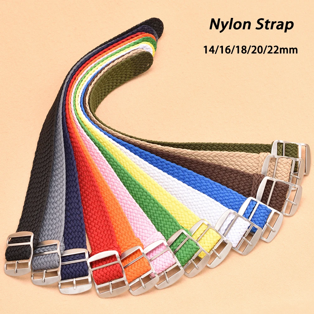 Woven Nylon Watch Strap 14mm 1 - Perlon Strap Woven incelemesi ve fiyatı