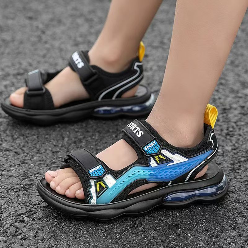 Children's Summer New Open Toe - Sport Loop Velcro incelemesi ve fiyatı