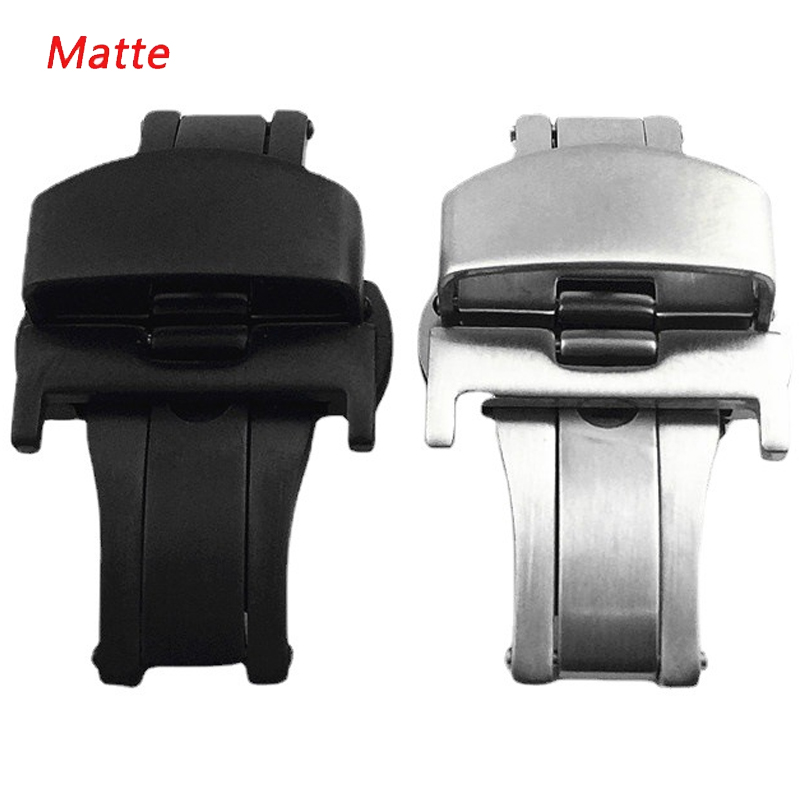 Matte Stainless Steel Butterfl - Butterfly Clasp Deployant incelemesi ve fiyatı