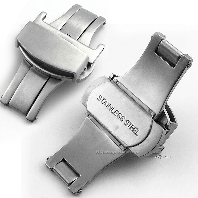 Matte Stainless Steel Butterfl - Butterfly Clasp Deployant incelemesi ve fiyatı