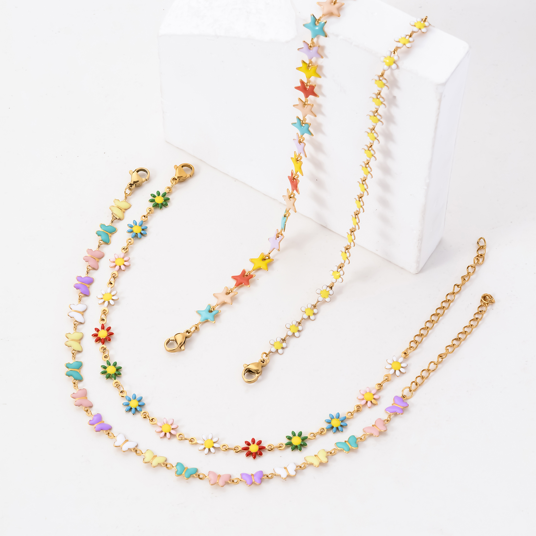 1Pcs Stainless Steel For Women - Butterfly Clasp Deployant incelemesi ve fiyatı