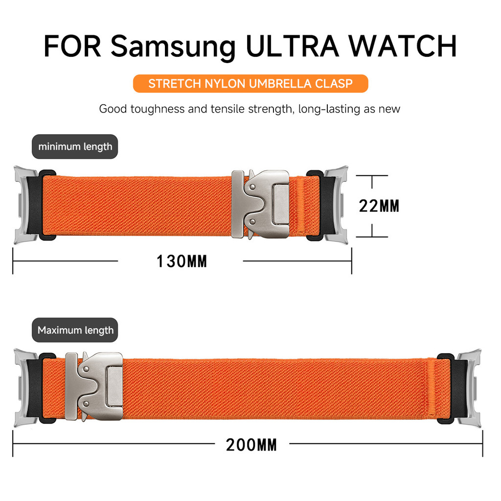Nylon Strap For Samsung Galaxy - Parachute Strap Elastic incelemesi ve fiyatı