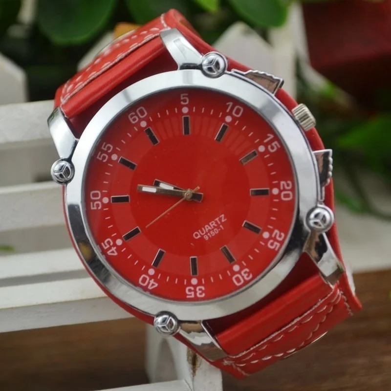 Fashion Brand Luxury Wristwatc - Leather Watch Band Men incelemesi ve fiyatı