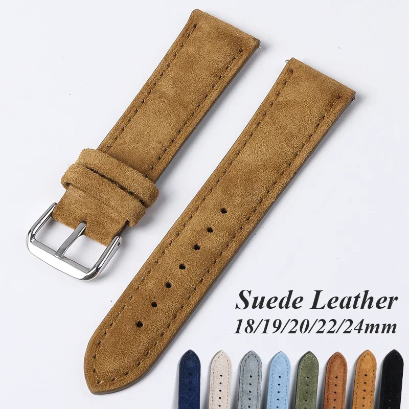 Suede Genuine Leather Watchban - Suede Strap Watch incelemesi ve fiyatı