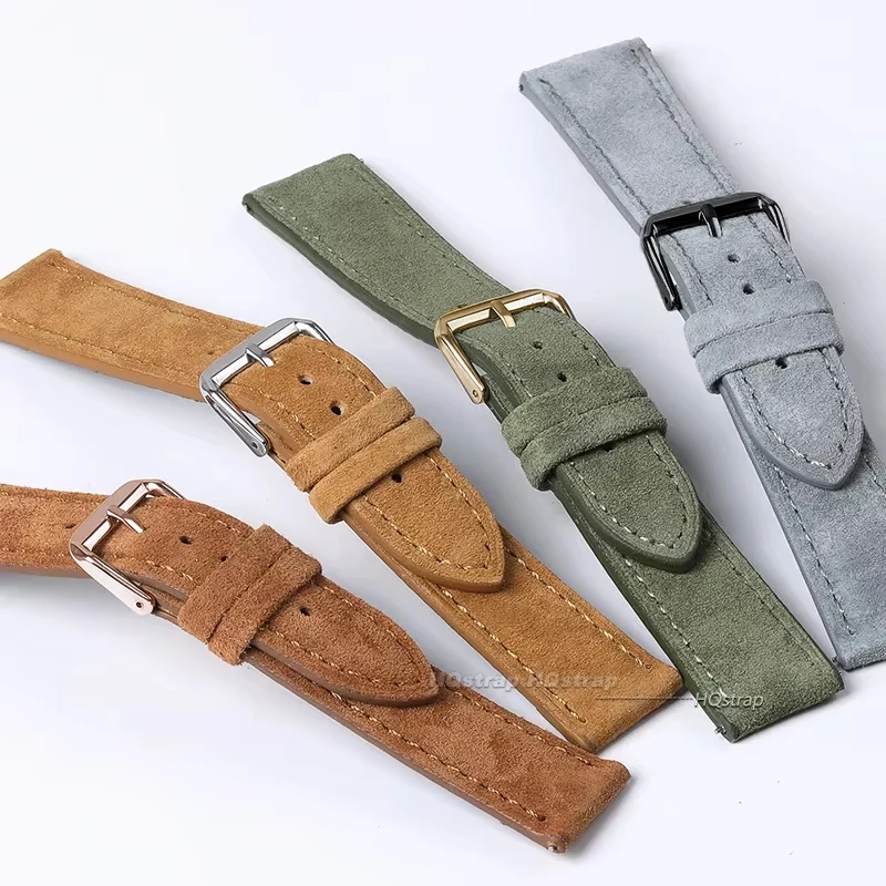 Suede Genuine Leather Watchban - Suede Strap Watch incelemesi ve fiyatı
