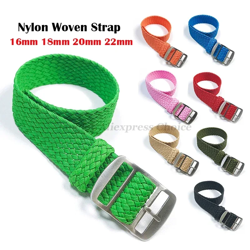 Fabric Woven Nylon Watch Band  - Perlon Strap Woven incelemesi ve fiyatı