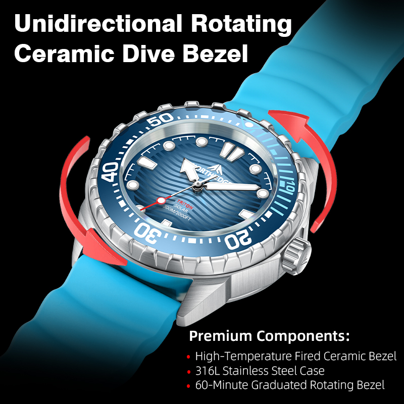 NORTH EDGE 2025 New TRITON Sol - Stainless Bracelet Diver incelemesi ve fiyatı