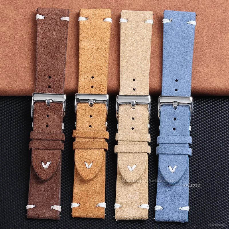 18mm 20mm 22mm High Quality Su - Suede Strap Watch incelemesi ve fiyatı