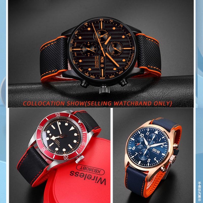 For Omega Tissot MIDO IWC Watc - Nato Strap Nylon incelemesi ve fiyatı