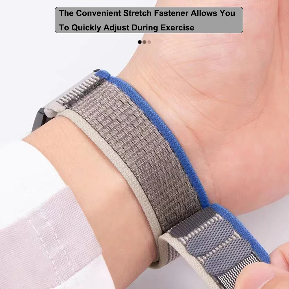 20/22mm Trail Loop Watchband F - Sport Loop Velcro incelemesi ve fiyatı